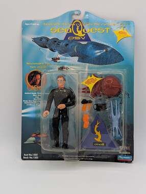 1993 Playmates Sea Quest DSV Lieutenant J9 Tim O'Neill Action Figure VTG MIB